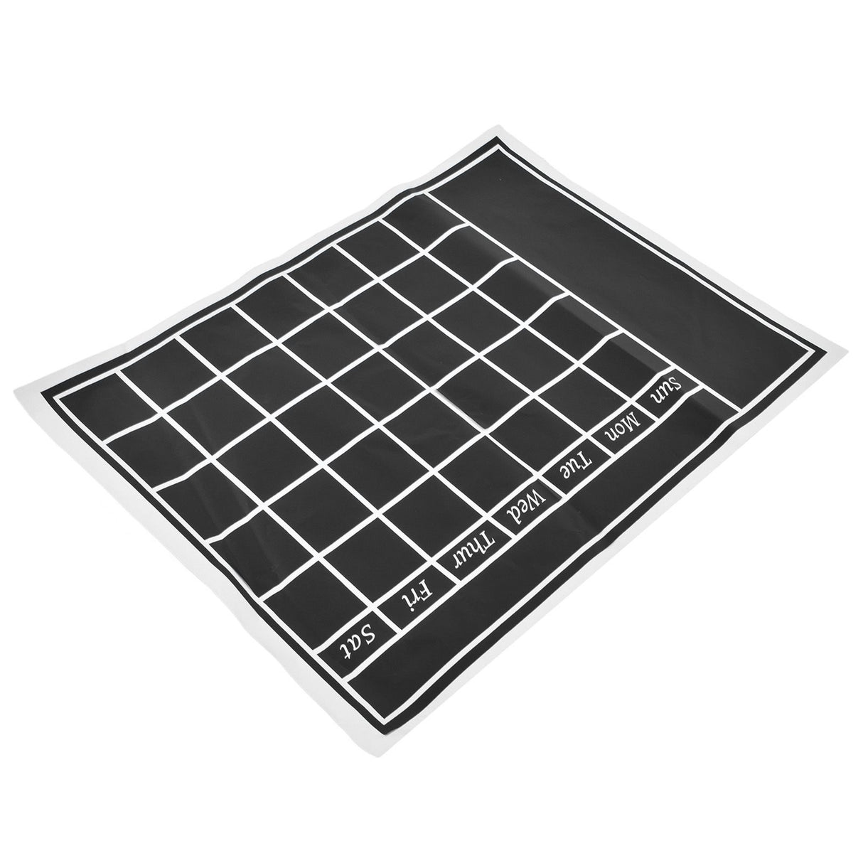 Blackboard Wall Sticker 45x60cm Removable Self Adhesive Waterproof PVC Chalkboard Calendar with Matte Texture for Home
