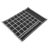 Blackboard Wall Sticker 45x60cm Removable Self Adhesive Waterproof PVC Chalkboard Calendar with Matte Texture for Home