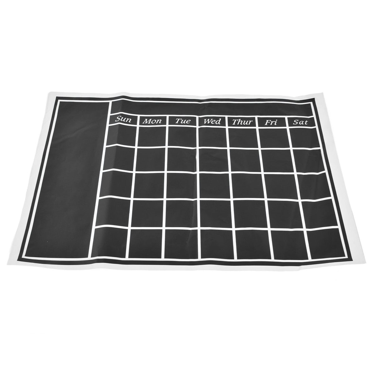 Blackboard Wall Sticker 45x60cm Removable Self Adhesive Waterproof PVC Chalkboard Calendar with Matte Texture for Home