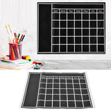 Blackboard Wall Sticker 45x60cm Removable Self Adhesive Waterproof PVC Chalkboard Calendar with Matte Texture for Home