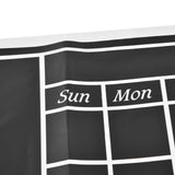 Blackboard Wall Sticker 45x60cm Removable Self Adhesive Waterproof PVC Chalkboard Calendar with Matte Texture for Home