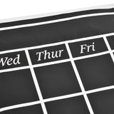 Blackboard Wall Sticker 45x60cm Removable Self Adhesive Waterproof PVC Chalkboard Calendar with Matte Texture for Home - Extra Image