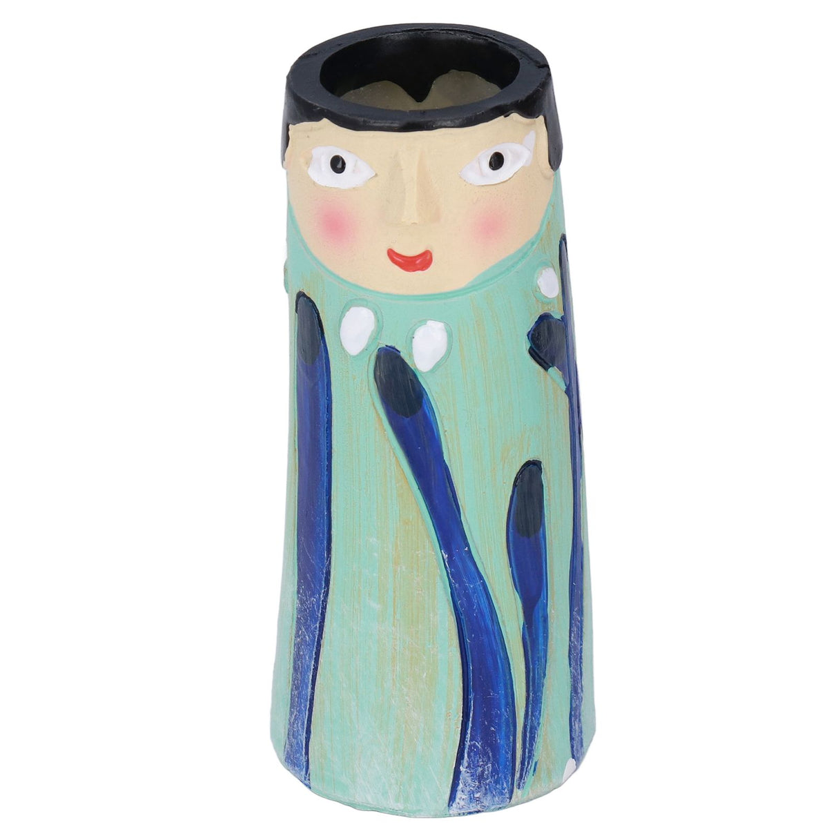 Vase Resin Ornament Exquisite Odorless Handicraft Vase Ornament for Home Offices Living Room01