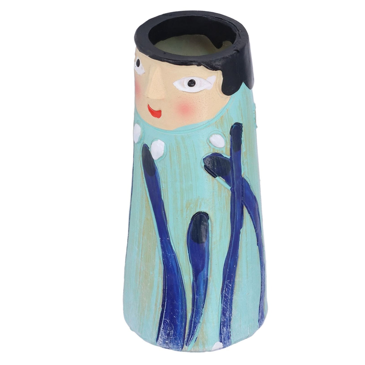 Vase Resin Ornament Exquisite Odorless Handicraft Vase Ornament for Home Offices Living Room01