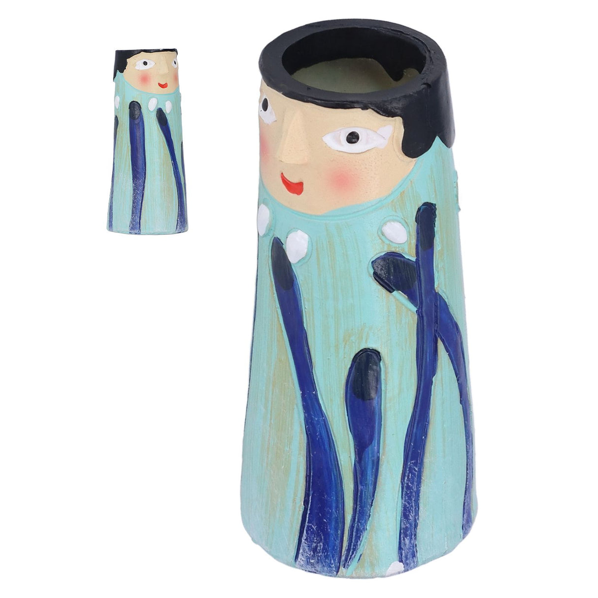 Vase Resin Ornament Exquisite Odorless Handicraft Vase Ornament for Home Offices Living Room01