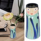 Vase Resin Ornament Exquisite Odorless Handicraft Vase Ornament for Home Offices Living Room01