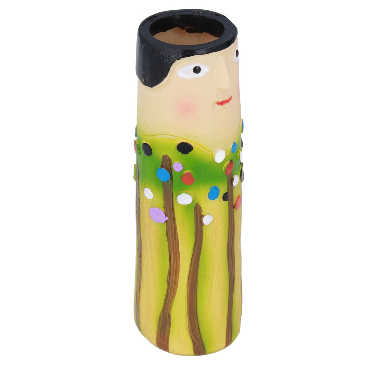 Vase Resin Ornament Exquisite Odorless Handicraft Vase Ornament for Home Offices Living Room02