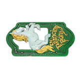 Wall Sign Synthetic Resin Horse Pattern Wall Mounted Signage Decoration for Home Office - Side View