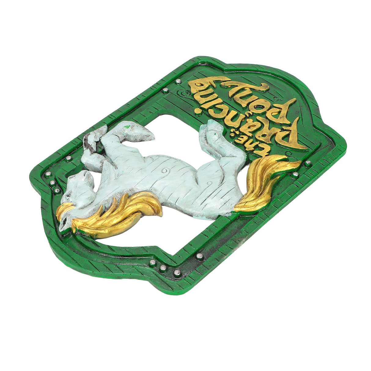 Wall Sign Synthetic Resin Horse Pattern Wall Mounted Signage Decoration for Home Office