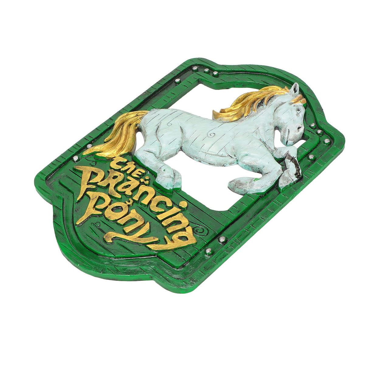 Wall Sign Synthetic Resin Horse Pattern Wall Mounted Signage Decoration for Home Office