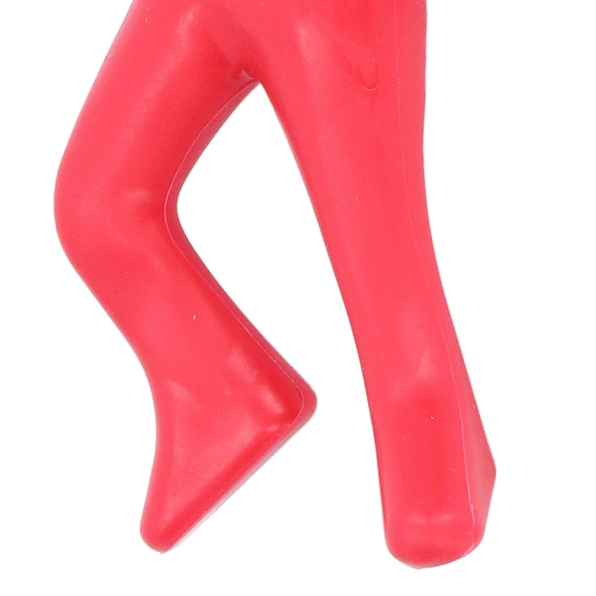 Red Human Shape Pen Holder Plastic Funny Pencil Holder Desk Ornaments for Office Household Decoration
