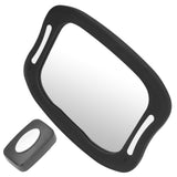 Baby Car Mirror Safely Monitor Infant Child Dynamic with Soft LED Light Wide Angle 360° Adjustable Mirror for Vehicles - Extra Image