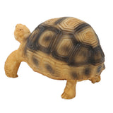 Tortoise Ornament Pet Animal Figurine Resin Home Decoration for Fish Tanl Aquarium - Front View