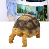 Tortoise Ornament Pet Animal Figurine Resin Home Decoration for Fish Tanl Aquarium