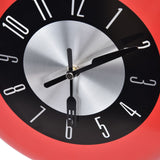 Frying Pan Wall Clock Aluminum Kitchen Pot Decorative Hanging Clocks for Dining Room Bars
