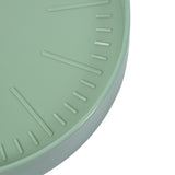 Mute Quartz Clock Wall Watch Minimalist Modern Plastic Wall Clock for Living Room BedroomGreen