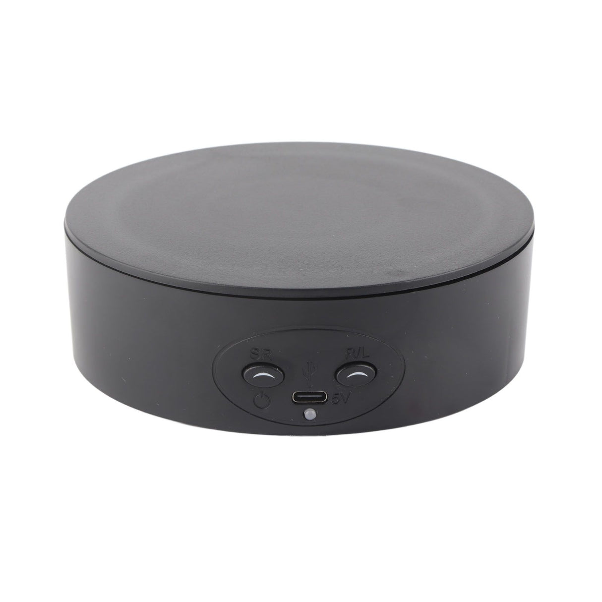 360 Degree Rotating Display Stand Maximum Load 6.6lb Electric Rotating Turntable for Wine Bottles Cosmetics WatchesBlack