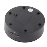 360 Degree Rotating Display Stand Maximum Load 6.6lb Electric Rotating Turntable for Wine Bottles Cosmetics WatchesBlack - Extra Image