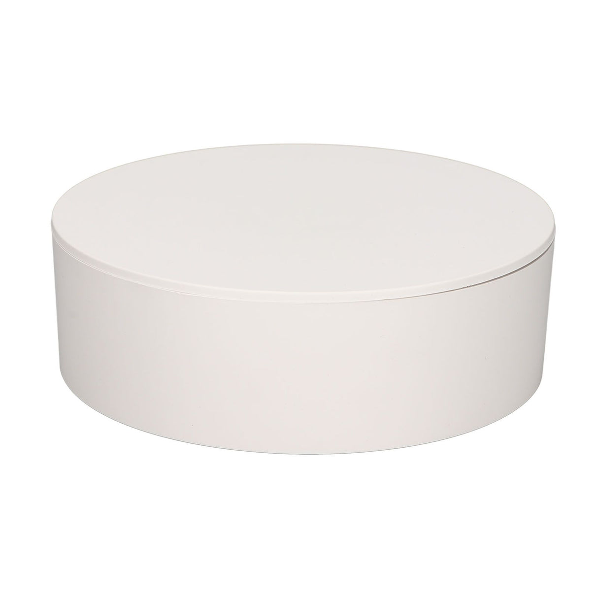 360 Degree Rotating Display Stand Maximum Load 6.6lb Electric Rotating Turntable for Wine Bottles Cosmetics WatchesWhite
