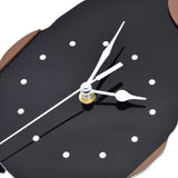 Wall Clock Self Adhesive Waterproof 3D Effect Silent Movement Dog Wall Clock with Tail for Window Living Room Wardrobes - Extra Image