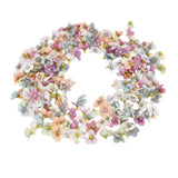 200Pcs Wedding Cloth Small Flower Head 2.5cm/1.0in DIY Simulation Flowers Head for Birthday Wedding Christening - Front View
