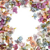 200Pcs Wedding Cloth Small Flower Head 2.5cm/1.0in DIY Simulation Flowers Head for Birthday Wedding Christening - Extra Image