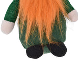 2pcs Gnomes Plush Representing Good Luck Expressing ST Patricks Day Feeling Irish Green Gnome Ornament for DecorationMale Style - Extra Image