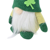 2pcs Gnomes Doll Handmade Cute Faceless Green Hat St. Patrick's Day Ornament Plush Dwarf Doll for Sofa Dining Table(Men's Style ) - Extra Image