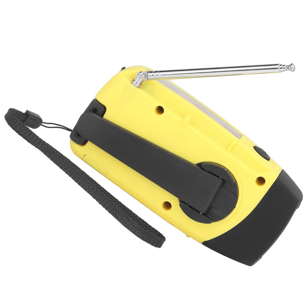 Hand Crank Solar Radio Multifunctional Emergency Radio LED Radio with Flashlight for Outdoor CampingYellow Europe