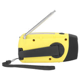 Hand Crank Solar Radio Multifunctional Emergency Radio LED Radio with Flashlight for Outdoor CampingYellow Europe - Extra Image