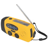 Hand Crank Solar Radio Multifunctional Emergency Radio LED Radio with Flashlight for Outdoor CampingOrange Europe