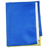 Ukrainian Flag Polyester Pongee Vivid Color UV Fade Resistant Digital Printing Ukraine Flag