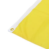 Ukrainian Flag Polyester Pongee Vivid Color UV Fade Resistant Digital Printing Ukraine Flag