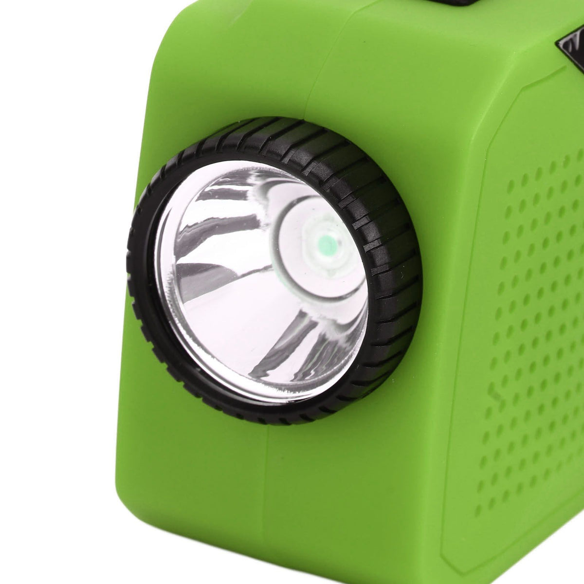 Emergency Radio Hand Power Generation Solar Radio with LED Flashlight 2000mah Charging for Camping HikingGreen US Type