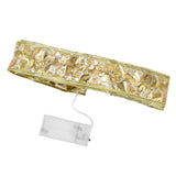 Ribbon Fairy LED Lights Gold Easter Decoration String Shining Ribbon Fairy Lights 5M