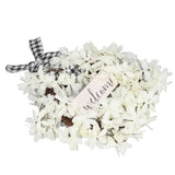 Imitation White Dogwood Wreath Simulation Vibrant Wreath Decoration for Home Door