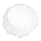 Wedding Flower Girl Basket Artificial Ostrich Feathers Lace Petal Western Wedding Flower Baskets for Wedding Party Photography Props