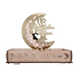 Food Tray Boxwood Dessert Holding Plate Party Serving Tableware with Eid Decoration for Dining Table