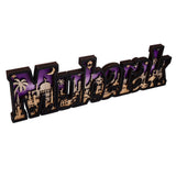 Wooden EID Letter Decoration Multilayer Carving Boxwood Wooden Eid Decorations Multilayer Carving Eid Crafts for EID Al Fitr