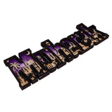 Wooden EID Letter Decoration Multilayer Carving Boxwood Wooden Eid Decorations Multilayer Carving Eid Crafts for EID Al Fitr