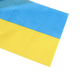 10 Sets Ukraine Handheld Flags Polyester Fade Resistant Mini Lightweight Ukraine Handheld Stick Flag 11.0-11.8x7.9in - Extra Image