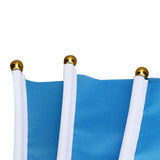 10 Sets Ukraine Handheld Flags Polyester Fade Resistant Mini Lightweight Ukraine Handheld Stick Flag 11.0-11.8x7.9in