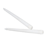 2pcs LED Taper Candles Battery Powered Flameless LED Candle Sticks for Festival Wedding Birthday Party White Shell - Extra Image