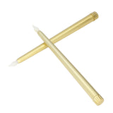 2pcs LED Taper Candles Battery Powered Flameless LED Candle Sticks for Festival Wedding Birthday Party Full Spray Gold - Extra Image