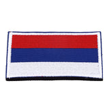 European Country Flags Patch World National Hook and Loop Badge Embroidered Patch Accessory Russia