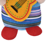 Dwarf Doll Cute Soft Lucky Prevent Fading Festival Gnomes with Musical Instruments for Halloween Props and Party Guitar Boy - Extra Image