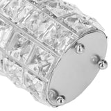 Makeup Brush Holder Crystal Metal Durable Elegant Style Wide Application Pen Holder for Brush Pencil Jewelry Silver - Extra Image