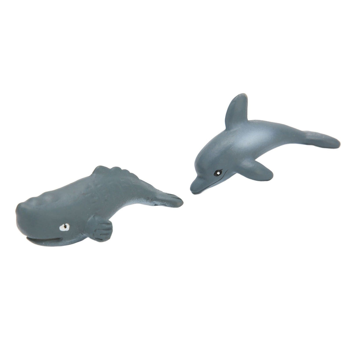 2PCS Whale Ornament Cute Whale Look Modern Style Whale Figurine Resin Ornament for Home Decoration Mini Garden Cake