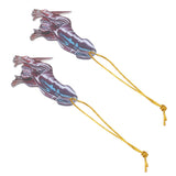 Dinosaur Pendant Acrylic Dinosaur Charm Home Decoration with Lanyard for Car Dinosaurs Themed Party 2