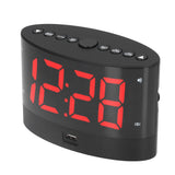 Digital Alarm Clock USB Charging Alarm Clock with 3 Vibration Modes and 2 Time Modes - Top-Down View